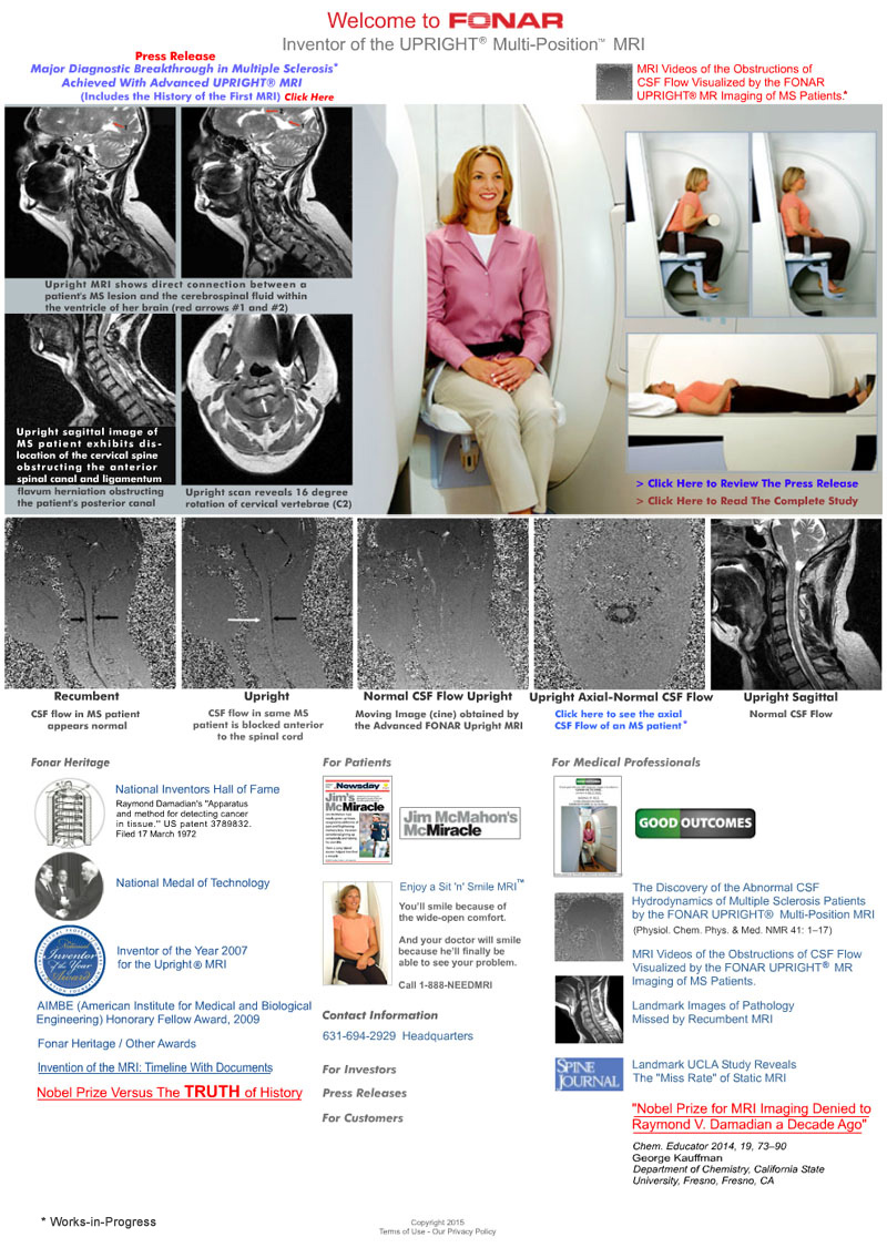 FONAR Home Page