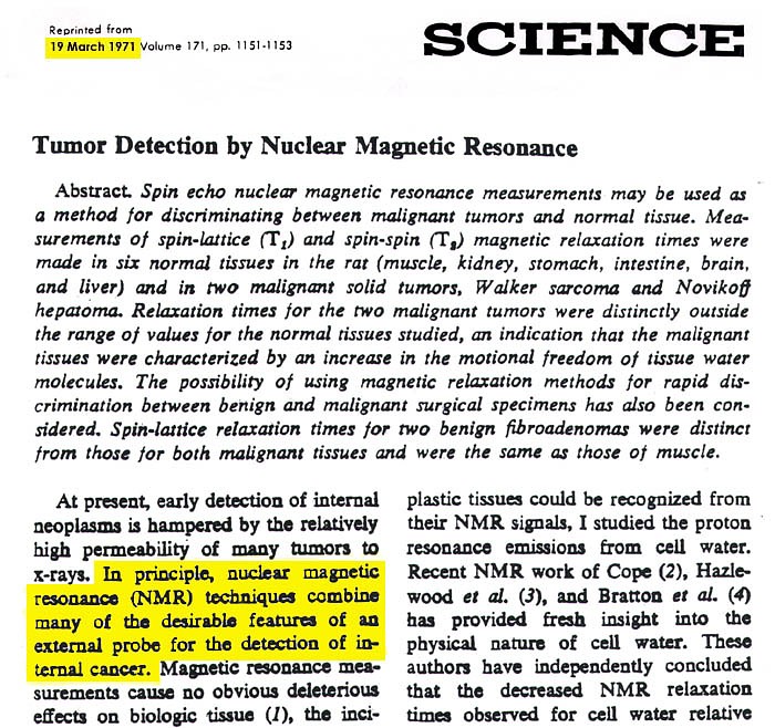 Science Magazine -19 March 1971 