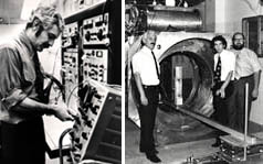 Raymond V. Damadian, MD, conducted experiments and discovered that the various normal tissues and cancer tissue emit different radio signals when exposed to a magnetic field. He went on to build the first whole-body magnetic resonance scanner and to achieve the first MRI scan of the human body. 